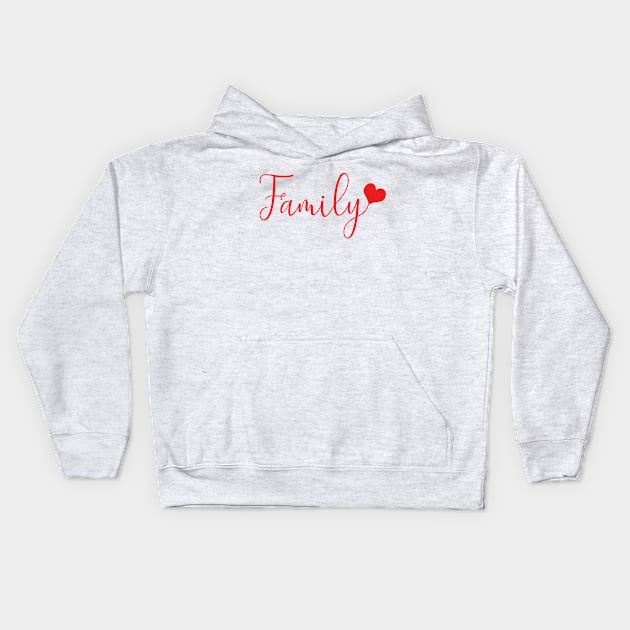 Family Kids Hoodie by AMK